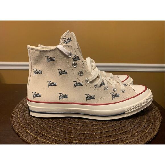 Patta x Converse Chuck 70 Hi Patta Mini Logo Pack NATURAL IVORY Size 10 A12831C main image 10
